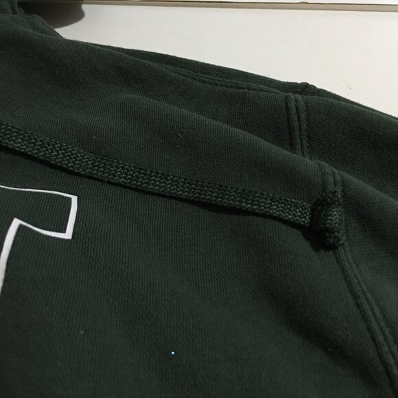 Nike Outlined Just Do It Mens medium Green Sweatshirt Hoodie - Picture 7 of 10